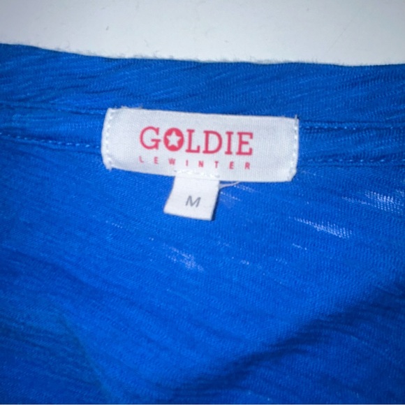 Goldie Lewinter v-neck t-shirt women’s size M - Picture 5 of 6